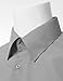 JJ Perfection Men's Regular Fit Button Down French Convertible Cuff Dress Shirt