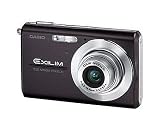 Casio EXILIM ZOOM EX-Z75 - Digital camera - compact - 7.2 Mpix - optical zoom: 3 x - supported memory: MMC, SD, SDHC - black