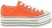Maxstar Women's C50 6 Holes Platform Canvas Low Top Neon Sneakers