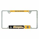 NHL 2011 Boston Bruins Stanley Cup Champion Metal License Plate Frame