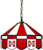 NCAA Mississippi State Bulldogs 16 Tiffany Style Hanging Lamp