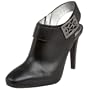 Calvin Klein Women's Starr Slingback Shoe-Boot,Black Dress Calf,8 M US