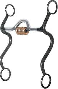 Abetta Blue Roller Cavalry Shank Bit