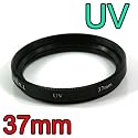 Black Frame / 37mm Camera Lens UV Protection Filters (1638-1)
