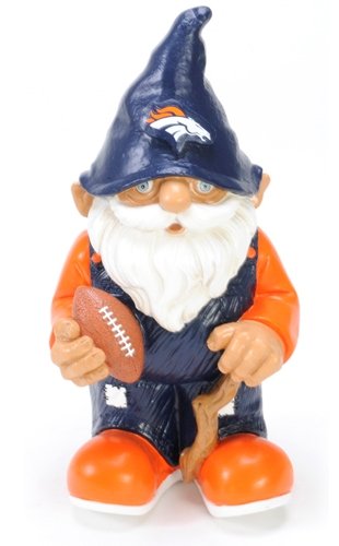 Forever Collectibles NFL  Denver Broncos Mini 8 Inch Team Gnome