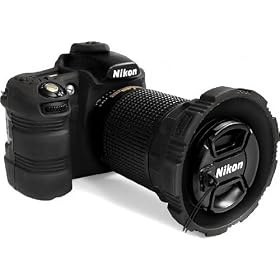 MADE Products CA-1111-BLK Camera Armor for Nikon D80 Digital SLR (Black) by
