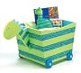 Prehistoric Pals Dinosaur Wood Toy Box With Rolling Wheels Great Toy Storage And Fun For Kids