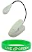Goose Neck Flex Amazon Kindle 1 and 2 eBook / Book Reader LED Light + Bonus Young Micro TM - Live Green WristBand