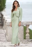 Strapless gown with Jacket