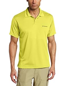 Columbia Men's New Utilizer Polo, Acid Yellow, X-Large