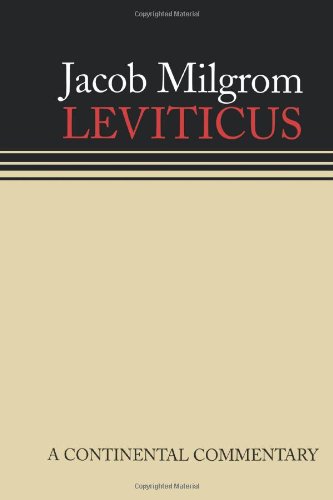 Leviticus (Continental Commentary) (Continental Commentaries)