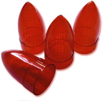 Vintage 1959 Cadillac Tail Light Lens (Red) - Set of 4