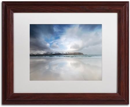 Trademark Fine Art "If I'm In Luck" Canvas Art by Philippe Sainte-Laudy, White Matte, Wood Frame (16x20)