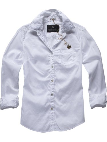 Maison Scotch Damen Top 12210120815 - Essential Maison Scotch shirt,Gr. 38 (Size 2 / M), W Preisvergleich