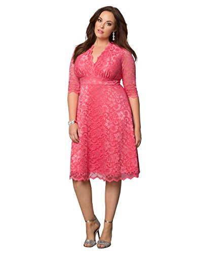 Kiyonna Women's Plus Size Mademoiselle Lace Dress