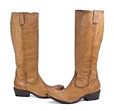 Frye Womens Carson Zip Tall Boot Camel Size 10