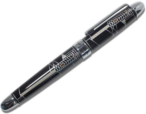 ACME Studios Standard Rollerball Pen Robie House, Black/Silver (PW10/R)
