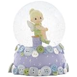 PRECIOUS MOMENTS DISNEY TINKERBELL MUSICAL WATERBALL