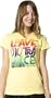 RIP CURL NO TRACE BOY TEE YELLOW M