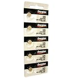 Energizer 329 Button Cell Silver Oxide SR731SW Watch Battery Pack of 5 Batteries