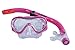 CRG JUNIOR Swimming Diving Mask & Semi Dry Top Snorkel Combo Set
