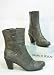 Damen Stiefel Stiefelette braun/grau