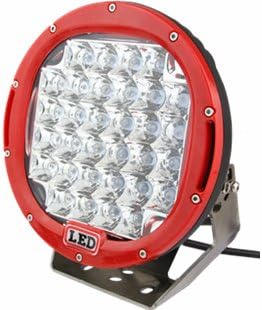 Wellness Everything Red Pair 96W 9" inch Cree red spot LED Offroad Work Light DRL Fog 4WD SUV Jeep Boat Truck (96W-red-spot)