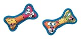 Fat Cat Mini-Dog Squeaker Bones Battle Tested 2 Pack