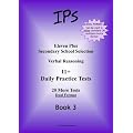 Verbal Reasoning: 11+ Daily Practice Tests Bk. 3 (Book 3)