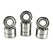 5x11x4mm Precision Clutch Ball Bearings Metal Shields (10)
