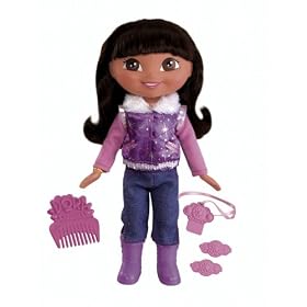 Click here to buy Fisher-Price Dora The Explorer Sparkle Princess Fantasy Frost Dora by Fisher-Price.