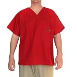 University of Arkansas Razorbacks Logo Scrubs Top Shirt-Size MED- For HIM or HER -Officially Licensed NCAA College Logo Apparel For HIM or HER - DRAWSTRING Waist -Officially Licensed NCAA College Logo Apparel SEARCH BROAD BAY SCRUB FOR OTHER College Logo