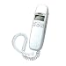 Uniden Slim1260 Slimline Corded Phone, white, one phone