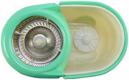 Luxury function wash and dry hand press Magic Spin Mop - Mint color