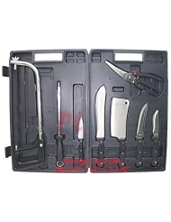 8 PCS Meat Processing Knife Cutlery Butcher Saw Scissor by Generic