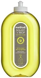Method Home Care Products 25 Oz Lemon Ginger omop? All Floor Cleaner  00563 (pack of Six)