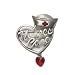 Nurses Care Pewter Pin with Genuine Austrian Crystals