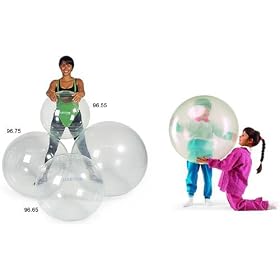 Ledraplastic-Gymnic 9655 Gymnic Opti Ball - 22 Inch - Clear