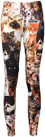 Daoxi Women's 3d Printed Running Sexy Stretch Leggings LG-23