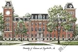 University of Arkansas Limited Edition Lithograph