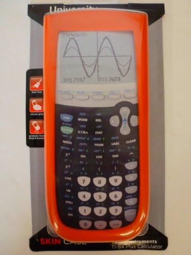Orange Skin Case for TI-84 Plus Graphing Calculator
