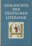 Produkt-Bild: Geschichte der deutschen Literatur