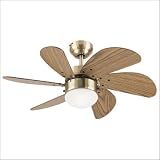 Westinghouse Lighting 78248 30' Turbo Swirl Ceiling Fan in Antique Brass