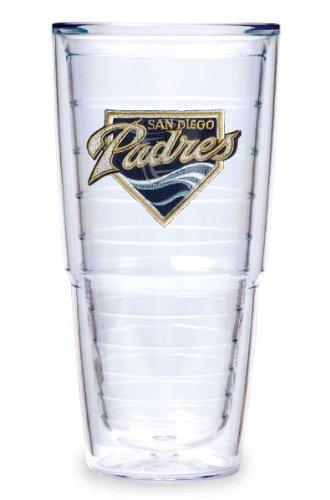 Tervis Tumbler San Diego Padres 24-Ounce Double Wall Insulated Tumbler, Set of 2