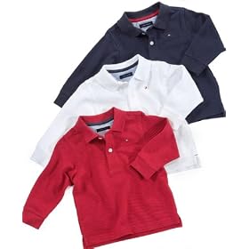 Tommy Hilfiger Baby Boy Ivy Long-Sleeved Polo Shirt