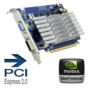 SPARKLE SFPX94GT512U2 GeForce 9400 GT 512MB GDDR2 PCI-EXPRESS 2.0 Silent HDTV S-Video DVI Graphics Card