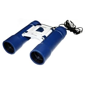 Funoculars Ultramarine Blue 10x25 Compact Binoculars