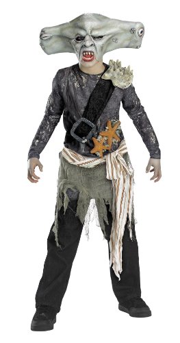 Kids Scary Maccus Sharkman Costume - Teen 14-16 Kids Scary Maccus Sharkman Costume - Teen 14-16