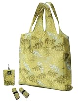 Green Bee 3pk Reusable Shopping Bags W/Pouch