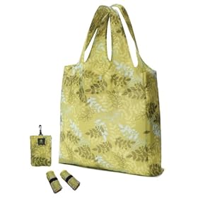 Green Bee 3pk Reusable Shopping Bags w/ Pouch